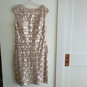 Gorgeous Sue Wong Champagne 👗! Size 8 NWT
